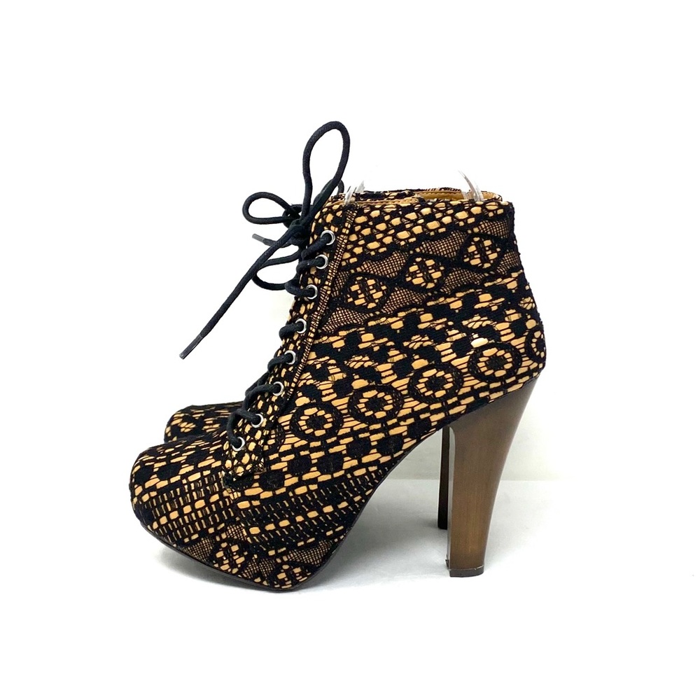 Qupid Lace Boots